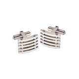 Rectangle Slatted Cufflinks