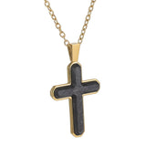 Forged Carbon Cross