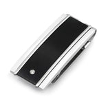 Black Titanium and Diamond Money Clip