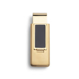 Black Resin Flip Money Clip