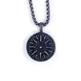 Sunburst Compass Pendant