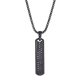 Elongated Rectangle Pendant