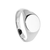 Round Signet Ring