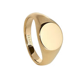 Round Signet Ring