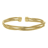 Twisted Omega Cuff Bracelet