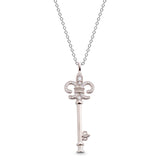 Fleur De Lis Key Pendant