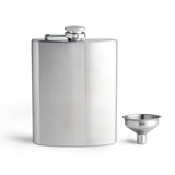 Brushed Finish Stainless Steel Flask