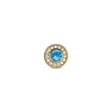 December Birthstone Bracelet Charm