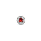 January Birthstone Bracelet Charm
