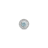 March Birthstone Bracelet Charm