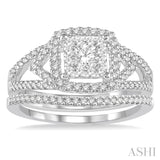 Lovebright Diamond Wedding Set