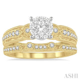 Lovebright Diamond Wedding Set