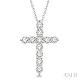 Cross Diamond Pendant