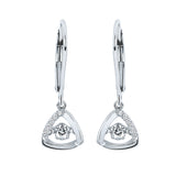 Shimmering Sterling Silver - Earrings