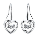 Shimmering Sterling Silver - Earrings