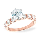 14KT Gold Semi-Mount Engagement Ring