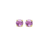 14KT Yellow Gold Stud Earrings