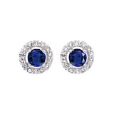 10KT White Gold & Diamond Classic Book Price Point Fashion Earrings  - 1/10 ctw