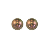 Silver (SLV 995) Classic Book Freshwater Pearls Fashion Earrings