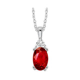 10KT White Gold & Diamond Classic Book 10K Birthstone Ensembles Neckwear Pendant  - 1/10 ctw