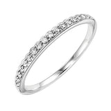 14KT White Gold Sparkle Fashion Ring
