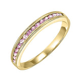 10KT Yellow Gold Classic Book Stackable Fashion Ring