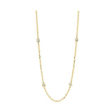 14KT Yellow Gold & Diamond Stunning Neckwear Necklace  - 1 ctw