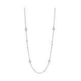 14KT White Gold & Diamond Stunning Neckwear Necklace  - 5/8 ctw