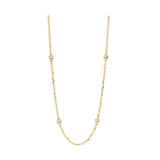 14KT Yellow Gold & Diamond Stunning Neckwear Necklace  - 3/4 ctw