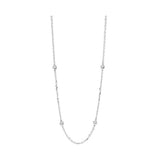 14KT White Gold & Diamond Neckwear Necklace -1-5/8 ctw