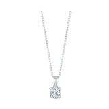 14KT White Gold & Diamond Classic Book Neckwear Pendant  - 3/4 ctw