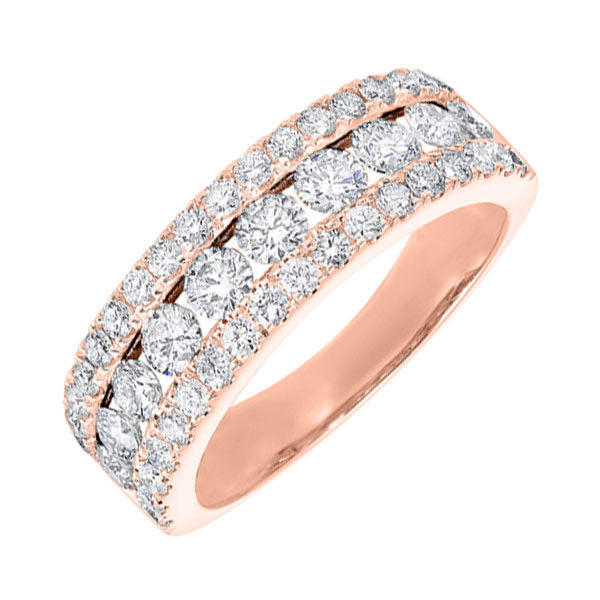Platinum (PLAT 950) & Diamonds Stunning Fashion Ring - 1-1/2 CTW