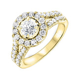 18KT Yellow Gold & Diamond Fashion Ring -1-5/8 ctw