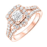 Platinum (PLAT 950) & Diamonds Stunning Fashion Ring - 1-1/2 CTW