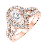 Platinum (PLAT 950) & Diamonds Stunning Fashion Ring - 1-5/8 CTW
