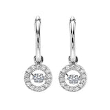 14KT White Gold & Diamonds Stunning Fashion Earrings - 1/3 ctw