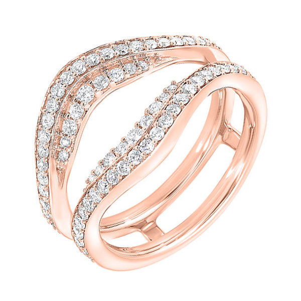 Platinum (PLAT 950) & Diamonds Stunning Engagement Ring - 5/8 ctw